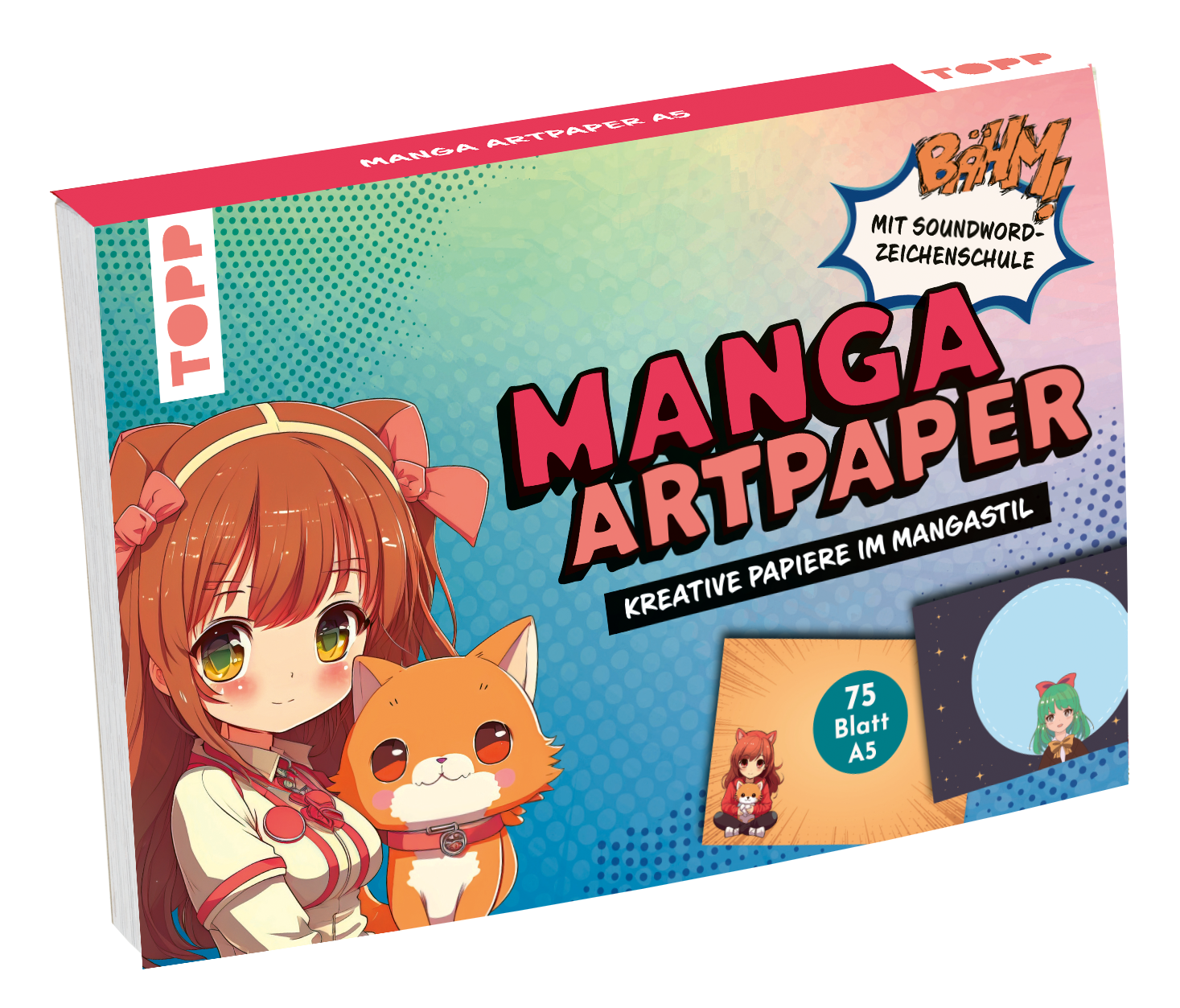 Manga Art Paper in DIN A5. Mit Soundword- Zeichenschule